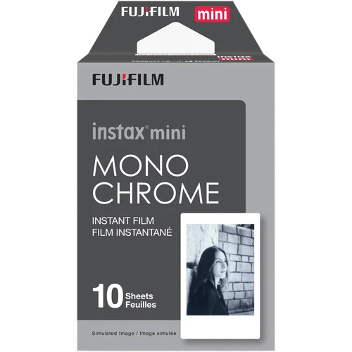 Fujifilm Instax Paper Mini Monocrome 10 Sheet